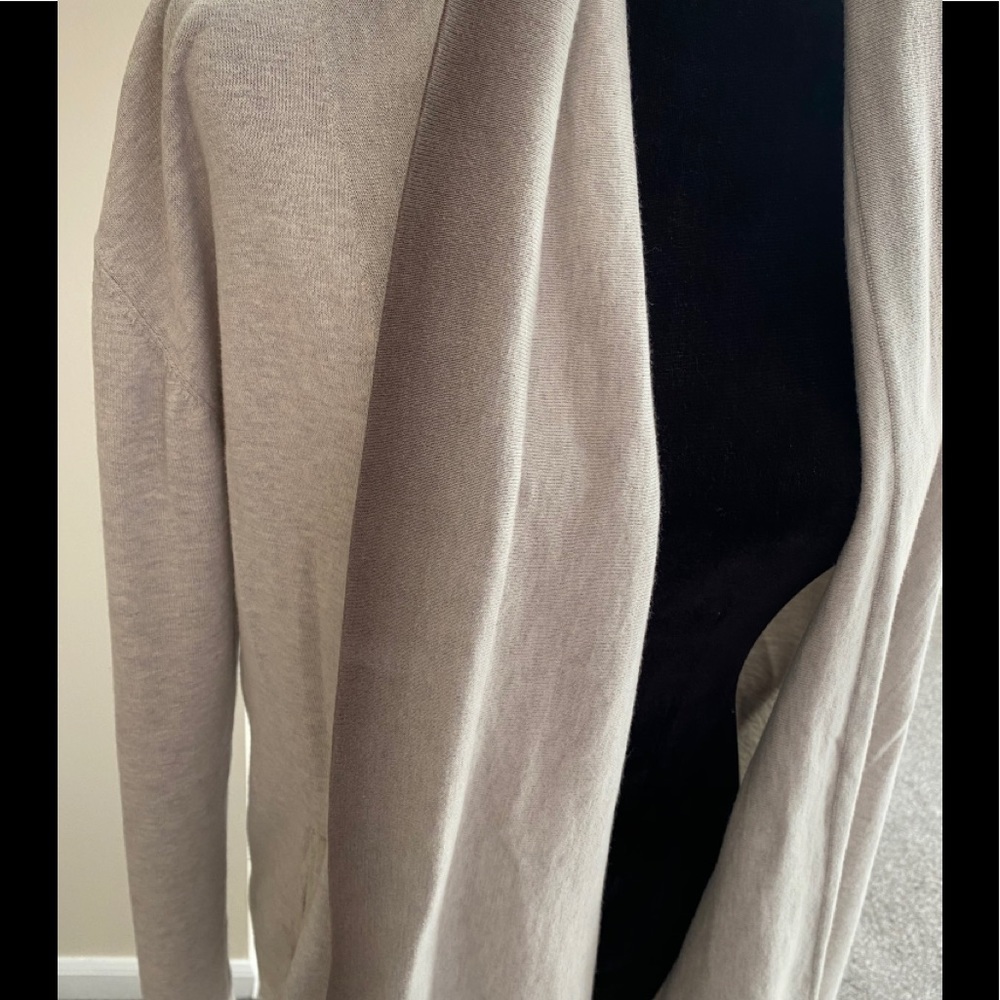 James Perse Cream Cardigan Sweater - Picture 10 of 14